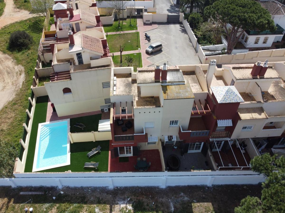Casa Piscina Playa Barrosa Delfin 7 Villa Chiclana de la Frontera Dış mekan fotoğraf
